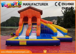 Buy cheap Giant Inflatable Water Slide Clearance For Adult Customized Color product
