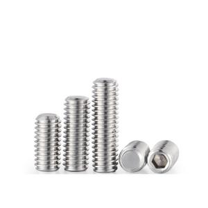 China ISO Standard Stainless Steel Headless Set Screw with Full Thread and Hex Socket on sale