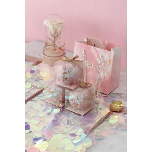 Anticorrosive Tin Can Gift Containers Ball Shape Ultralight Multicolor