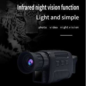 Handheld Infrared Night Vision Monoculars 5X 200M Full Dark Viewing