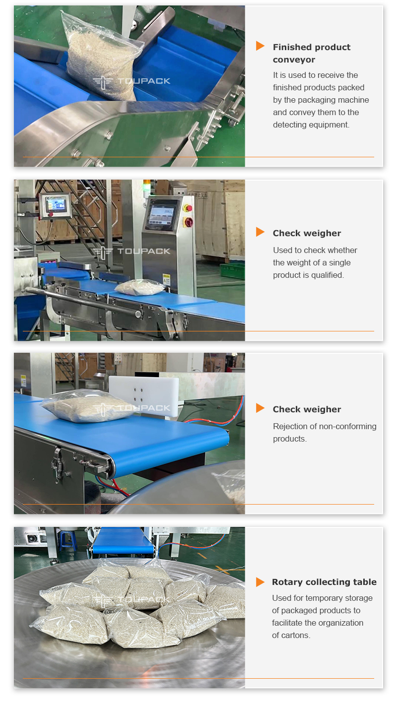 Automatic Corn Flakes Packaging Machine 220V 30-60BPM