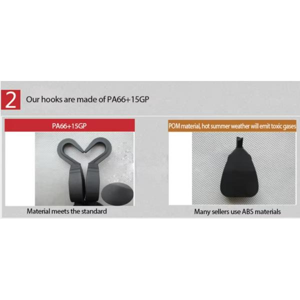 1 Inch Nylon Cargo Net 30*12cm / 25*15cm Nylon Tailgate Net For Cars