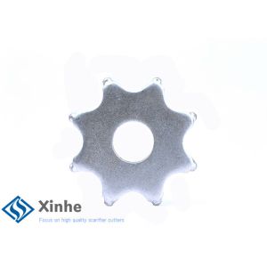 Buy cheap Concrete Flail Scarifier Cutters , Standard 8 Spike Carbide Steel Cutter from wholesalers