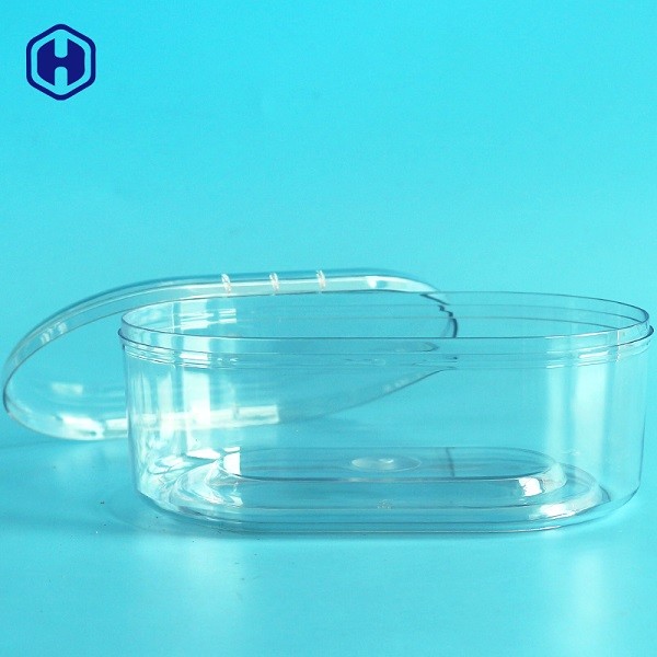 15oz Plastic PET Packaging Box Food Safe Customized Size And Color