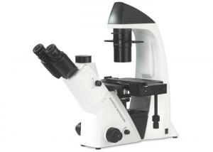 China Wide Field Eyepiece Inverted Biological Microscope , Educational Microscope on sale