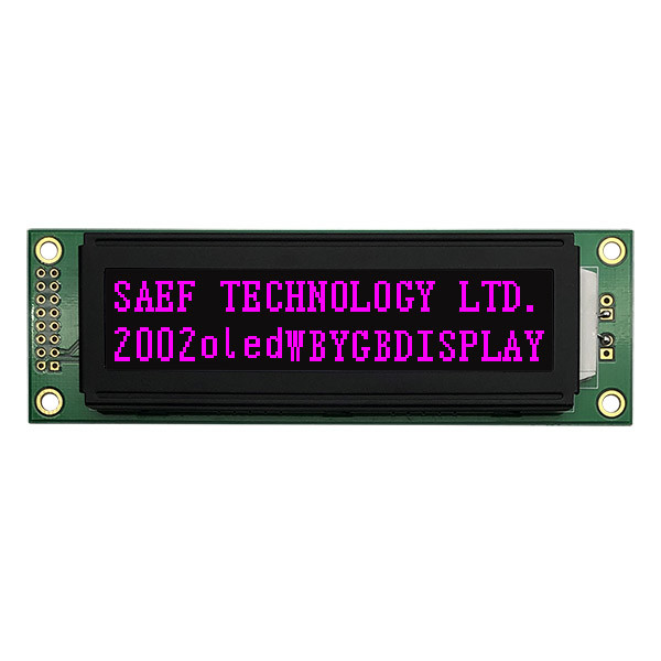 VATN Alphanumeric Character LCD Display 20x2 MPU 6800 Serial Interface