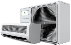 Fast Warm / Cold Split Unit Air Conditioner Easy To Install With Remote Controller
