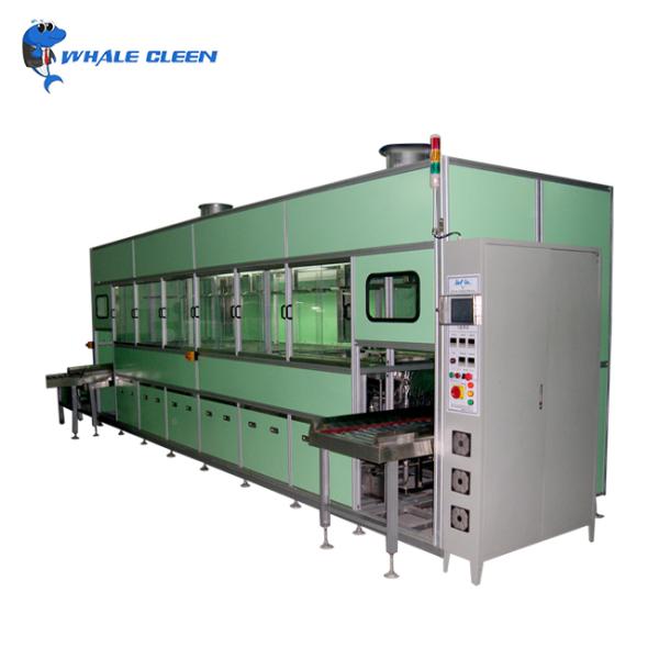 Non-Standard Fully Automatic Multi-Tank Ultrasonic Cleaning Machine For Heavy Oil Metal Parts