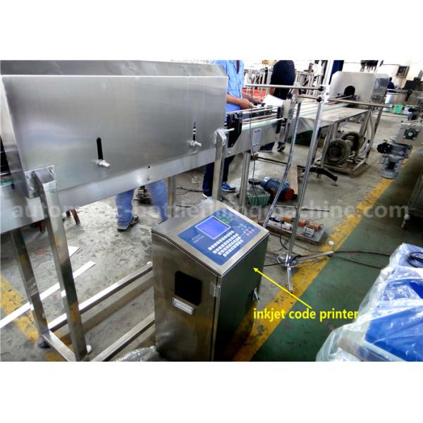 Automatic Sticker End Of Line Packaging Equipment 2.5KW For Round / Flat Bottle