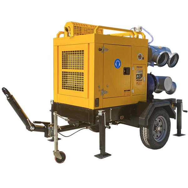 Self Priming Pump Municipal Project Mobile Water Pump High Quality Diesel Engine Irrigation Pump