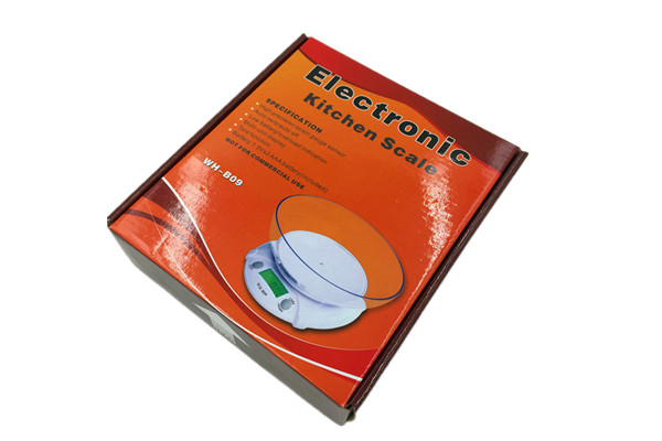 Green LCD Screen Electric Kitchen Scales , Easy To Read Accurate Food Scale