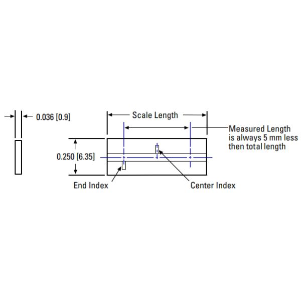 Customized Thickness Linear Optical Glass Ruler Optical Encoder Disk