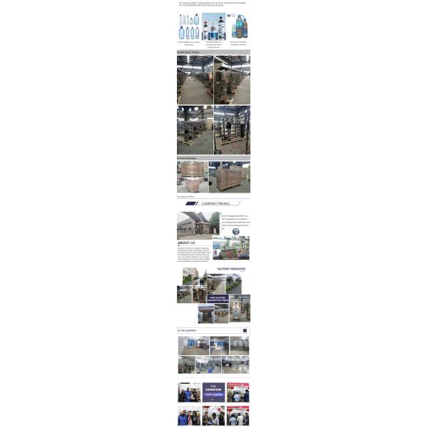 Fruit Juice Beverage Production Machine Automatic Water Bottling Machine