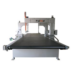 Buy cheap Soft conveyor work table Fully automatic Vertical knife foam cutting machine EPE PE EVA sponge product