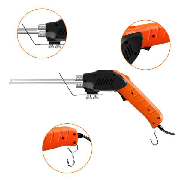 200mm Straight Blade Hand Held Hot Wire Cutter 200W