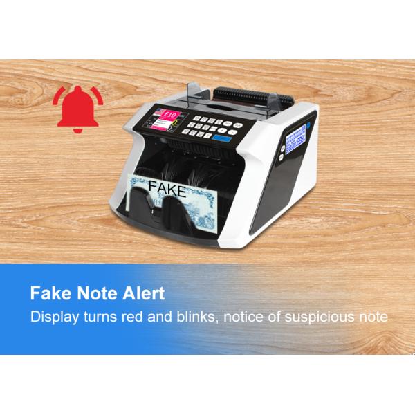 UV MG Cash TFT Automatic Money Counting Machine With Denomination SGD