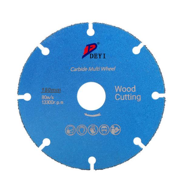 Multi Function 180mm Vacuum Brazed Diamond Saw Blade Thickness 1.6mm