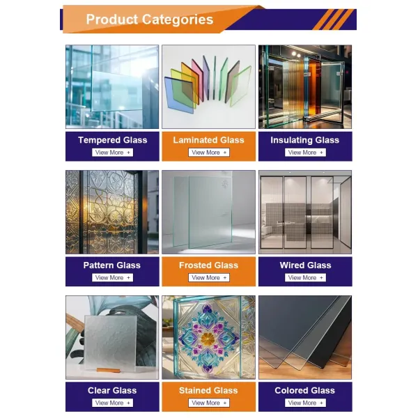 Security Low E Float Reflective Safety Glass Curtain Wall Panel System