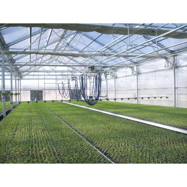 Agricultural Venlo Type Greenhouse , Stable Structure Polycarbonate Sheet Greenhouse