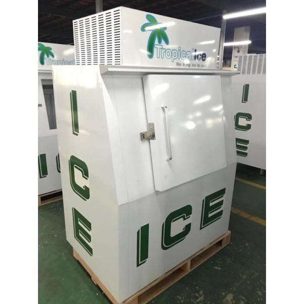 Ice Merchandiser for 120 Packs Ice Freezing Storage, Ice Storage Cooling System