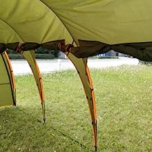 SUV truck tailgate trailer hatchback cabin large gazelle adults season glamping ultralight windproof