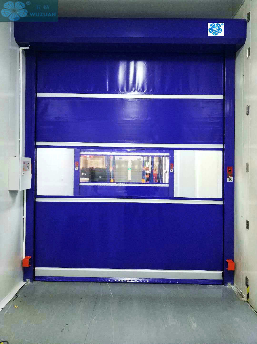 Buy cheap Fast Rolling IP55 Safety DC24V Speed Shutter Door product