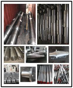 Buy cheap 42CrMo4 SCM440 AISI 4140 Alloy Steel Forged Shaft Blanks Quenching And Tempering Rough Machining product