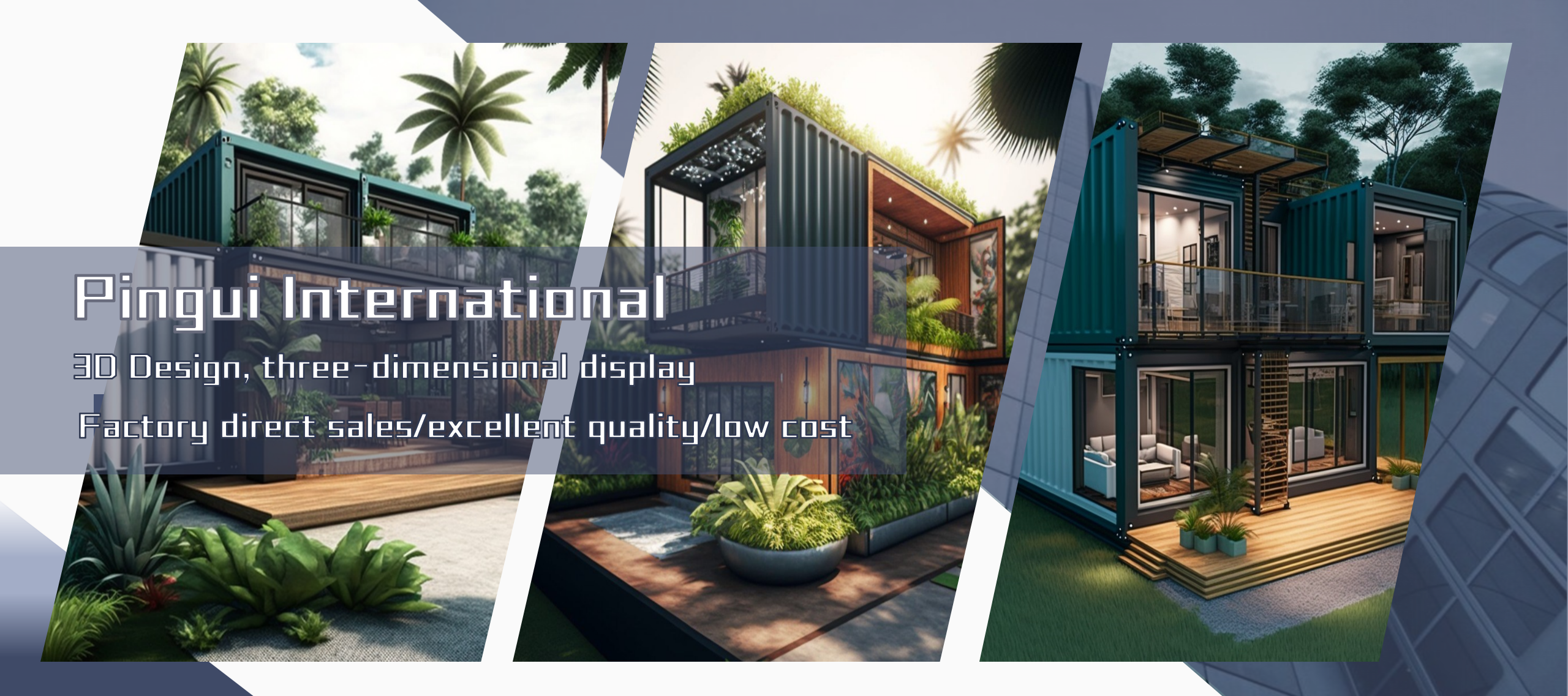 Fully Furnished Container Housing Customized Color 20 ft Sea Freight Container for Hotel and Supermarket Needs Only