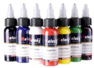 Buy cheap New design 7 Basic Colors Tattoo Ink Set Pigment Kit 1oz (30ml) Professional Tattoo Supply for Tattoo Kit product