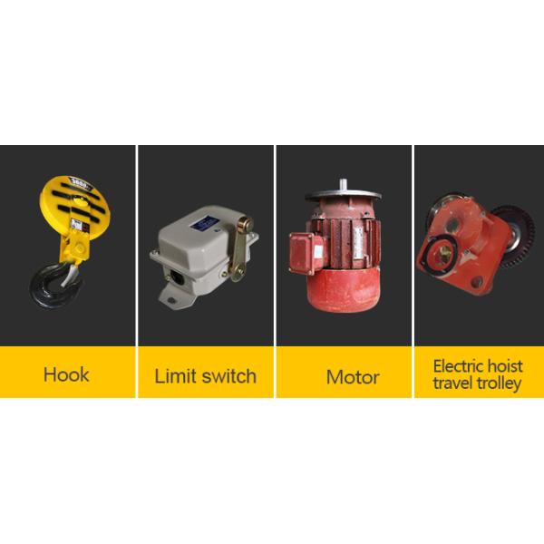 Inversion Hanging 8m/Min Low Headroom Electric Hoist
