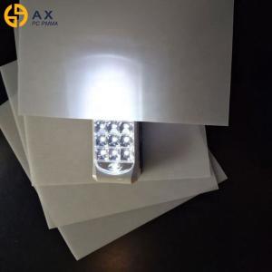 Buy cheap LED Lamp 1mm Milk White Polystyrene Plastic Sheets product