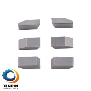 Buy cheap High Hardness Tungsten Carbide Turning Tips Excellent Rigidity Wear Resistance product