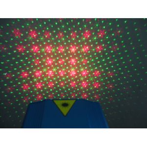 4 pattern mini laser club lights