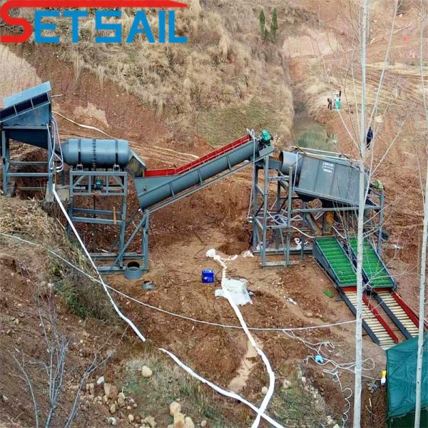 Package Gross Weight 5000.000kg Land Iron Sand Machinery for Land Diamond and Gold