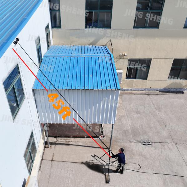 20ft Carbon Fiber Telescopic Pole for High Pressure Washer Telescopic Guns ODM Support