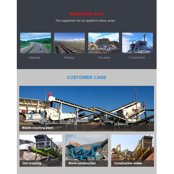 Energy Saving Marble Rock Mobile Crusher Crushing Line