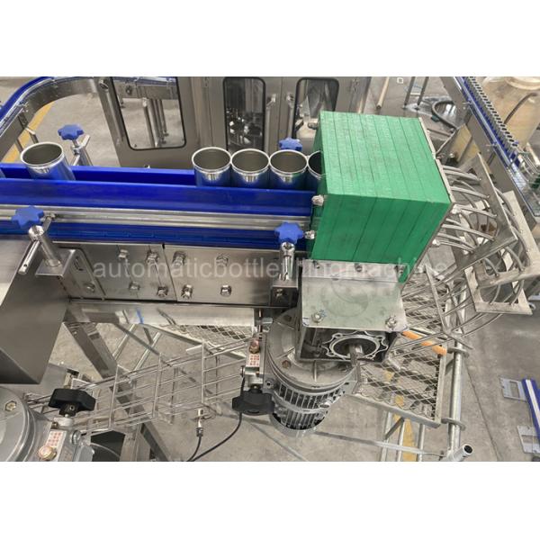 6000CPH Rotary Soda Beverage Can Filling Machine Non Gas Type
