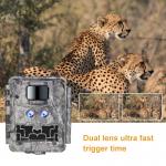 Trail camera Fast Trigger 0.25s Infrared Hunting Camera Dual Lens DC12V Wildlife