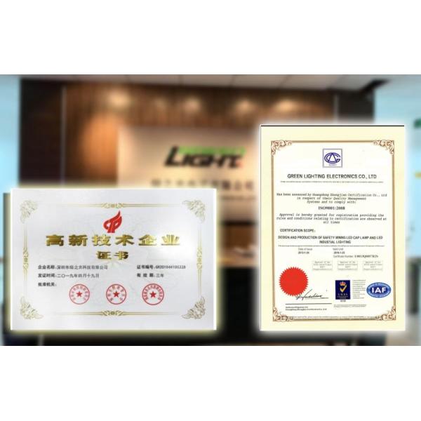 Semi Corded Cap lED Lamp Tunnel Light High Brightness 6.8ah Panasonic Battery