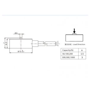 Micro Pressure Button Load Cell