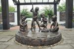 Buy cheap Realistic Large Outdoor Bronze Sculptures Children Playing Shape Antique Design product