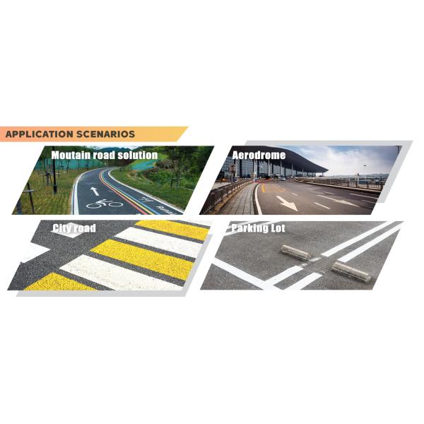 No Wrinkles Liquid Thermoplastic Paint Long Lasting Low Maintenance