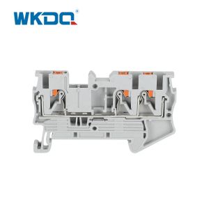Spring Cage Connection Din Rail 2.5mm Terminal Block