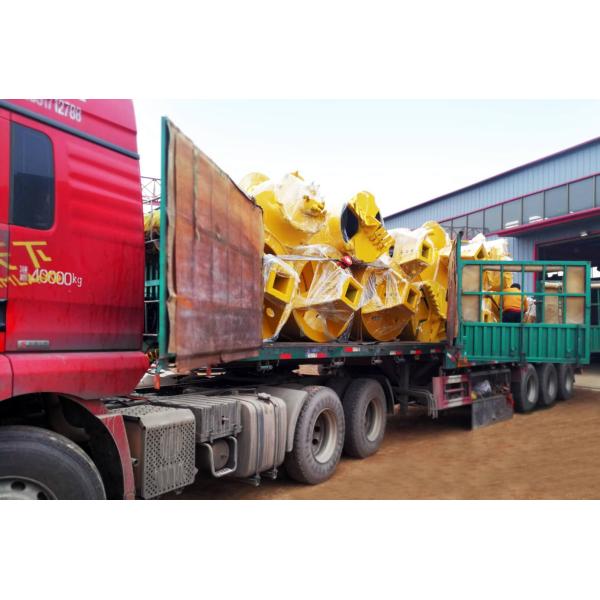 Complex Rock Drilling Conical Auger Bucket 500mm To 3000mm Foundation Piling Tools
