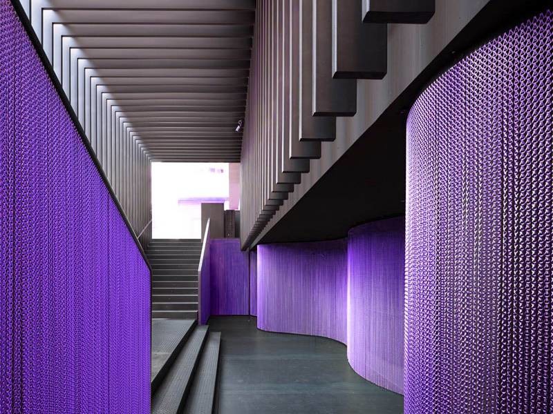 Custom Steel Metal Curtain for Balconies and Partitions 100cm Width