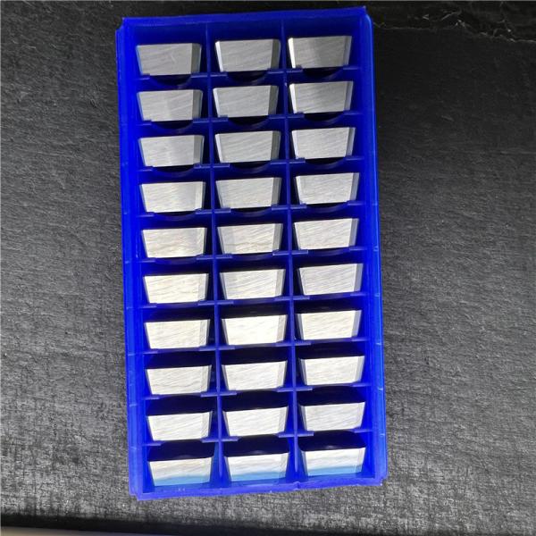 Heat Resistant ANSI C6 Carbide Milling Inserts Surface Finishing