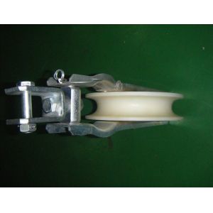 Buy cheap Nylon Transmission Stringing Blocks Pulleys 10KN Rated Load product