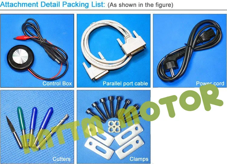 3 Axis 3040 CNC Engraving Machine 220V 500W with 1204 Ball Screw