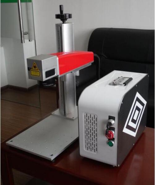 Quality 20W Mini fiber laser marking machine for plastic PVC data matrix and barcode for sale