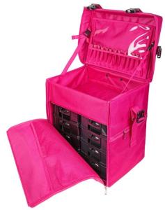 Buy cheap Durable Stackable Makeup Vanity Case , Professional Makeup Cases On Wheels product